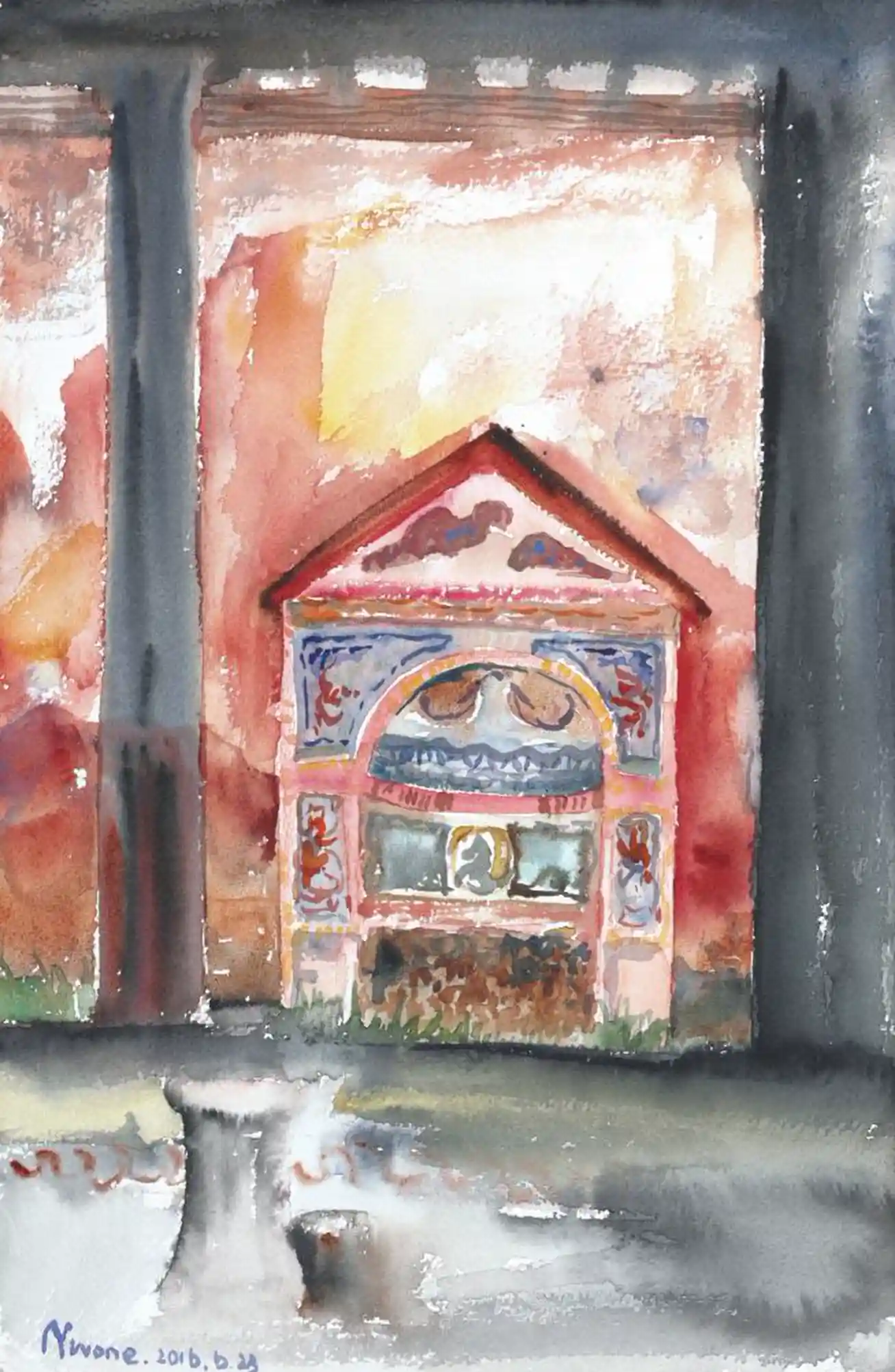 庞贝,  那个下午的院落